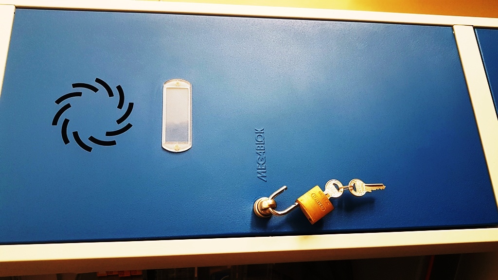 cerradura candado para armario